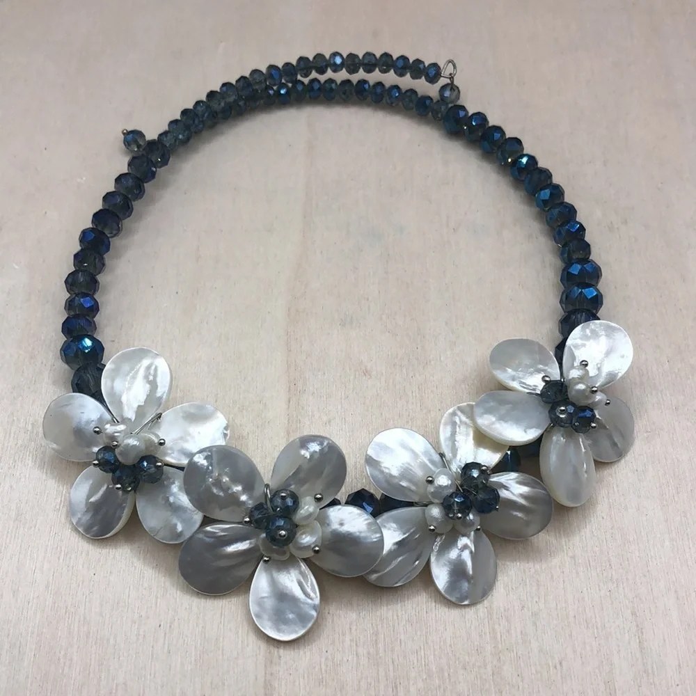 Artisan blue crystal